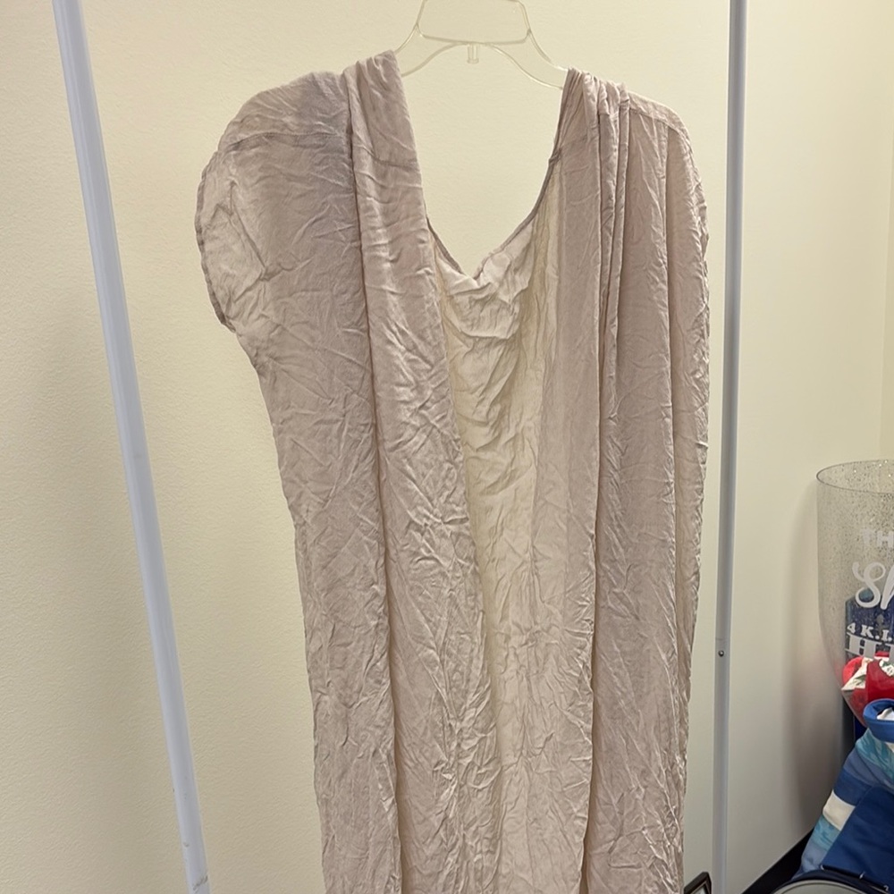Lulu's Textured Cream Dress - Picture 3 of 3